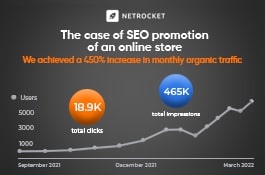 The case of SEO promotion of an online store